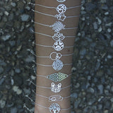 Silver Square Bracelet
