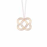 Small Pink Heart Necklace