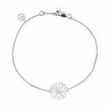 Silver Dandelion Bracelet