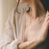 Collier Ellipse Y  Argent 925