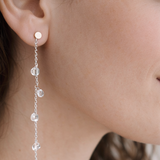 Rain earrings in 925 silver