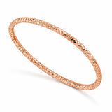 Bague Diamond simple Argent Doré Rose