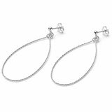 Boucles Gouttes Diamond Argent 925