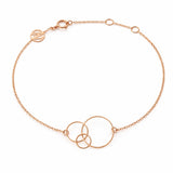 Bracelet Dune Argent Rose