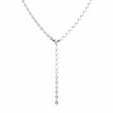 Collier Ellipse Y  Argent 925