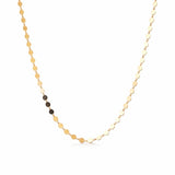 Collier Ellipse Rond Argent 925 doré Or