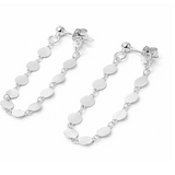 Ellipse Earrings in 925 Silver