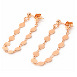 Copy of Ellipse Earrings in 925 Rose Gold