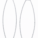 Boucles d’oreilles Fil Diamond – Argent 925
