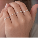 Bague Diamond simple Argent 925